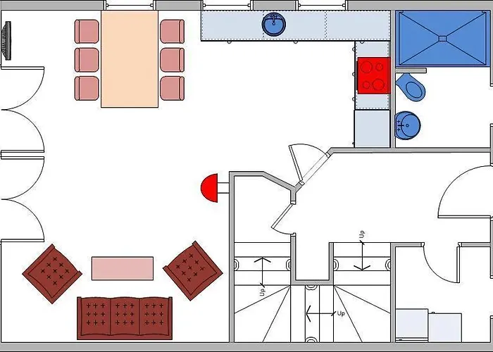 Feriehus Doppelhaushaelfte Auszeitmeer *